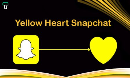 Yellow Heart Snapchat