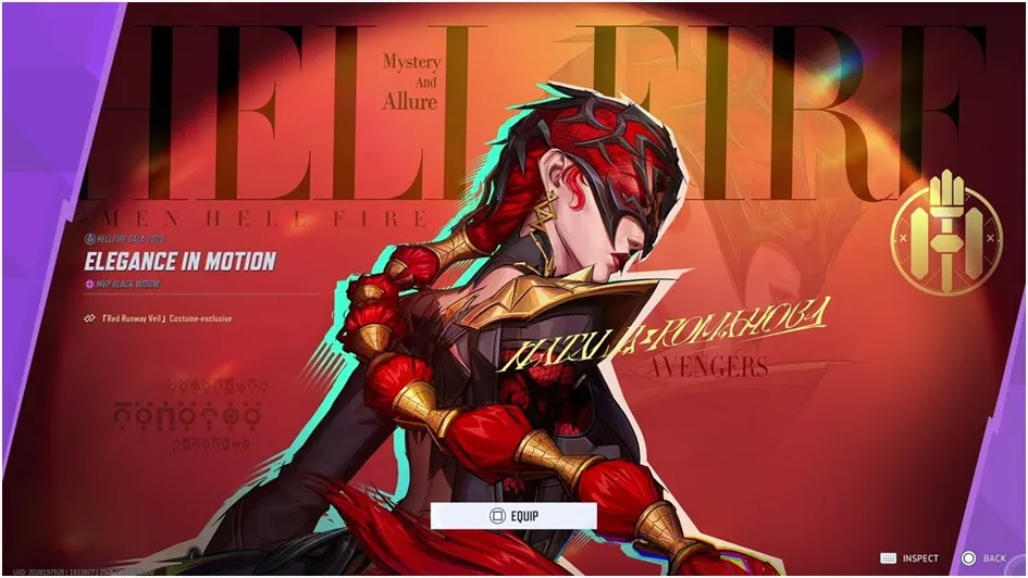 Black Widow – Elegance in Motion - Marvel Rivals Skins