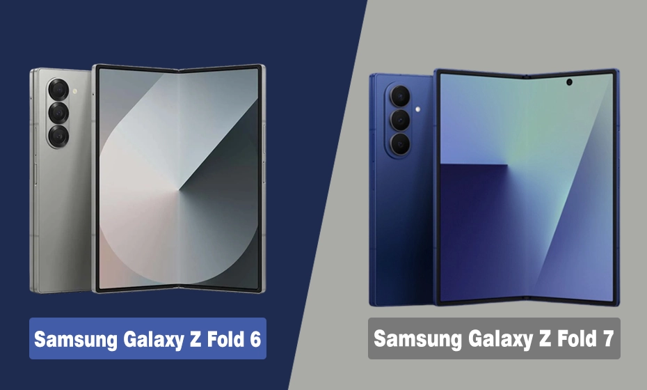 Samsung Galaxy Z Fold 6 vs Samsung Galaxy Z Fold 7