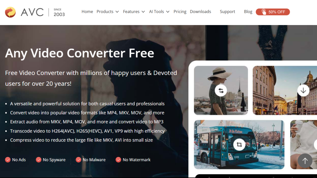 Any Video Converter Free 