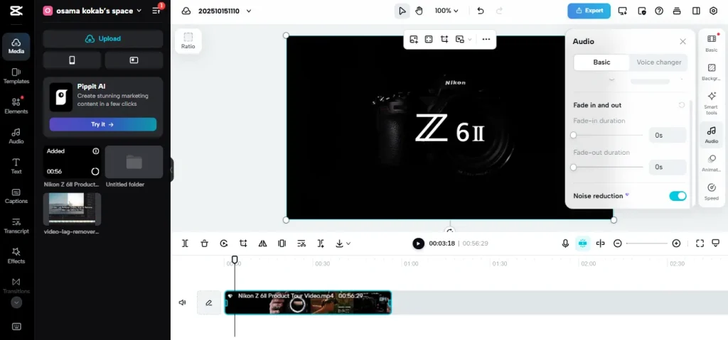 select noise reduction